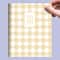 2026 Gingham Wheat Medium Monthly Planner